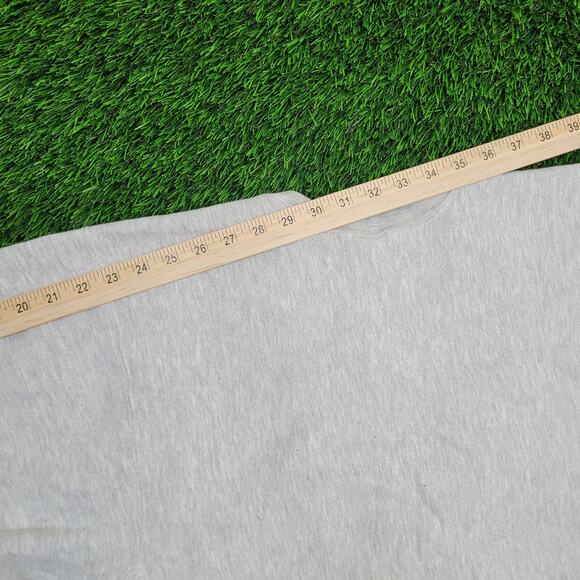 Vintage 90s New-York Jets Sweatshirt L/2XL 22x27 Gray - Picture 3 of 14